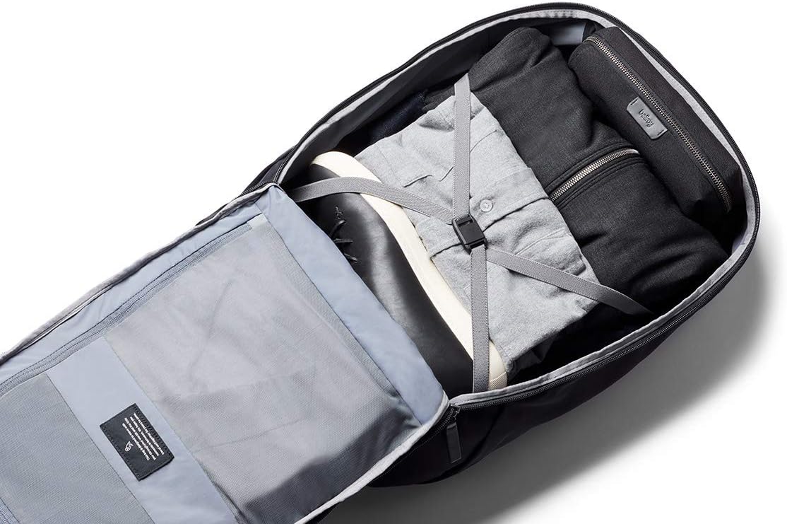 Bellroy Mochila de transporte (mochila de viaje de mano, se adapta a laptop de 15 pulgadas), color negro