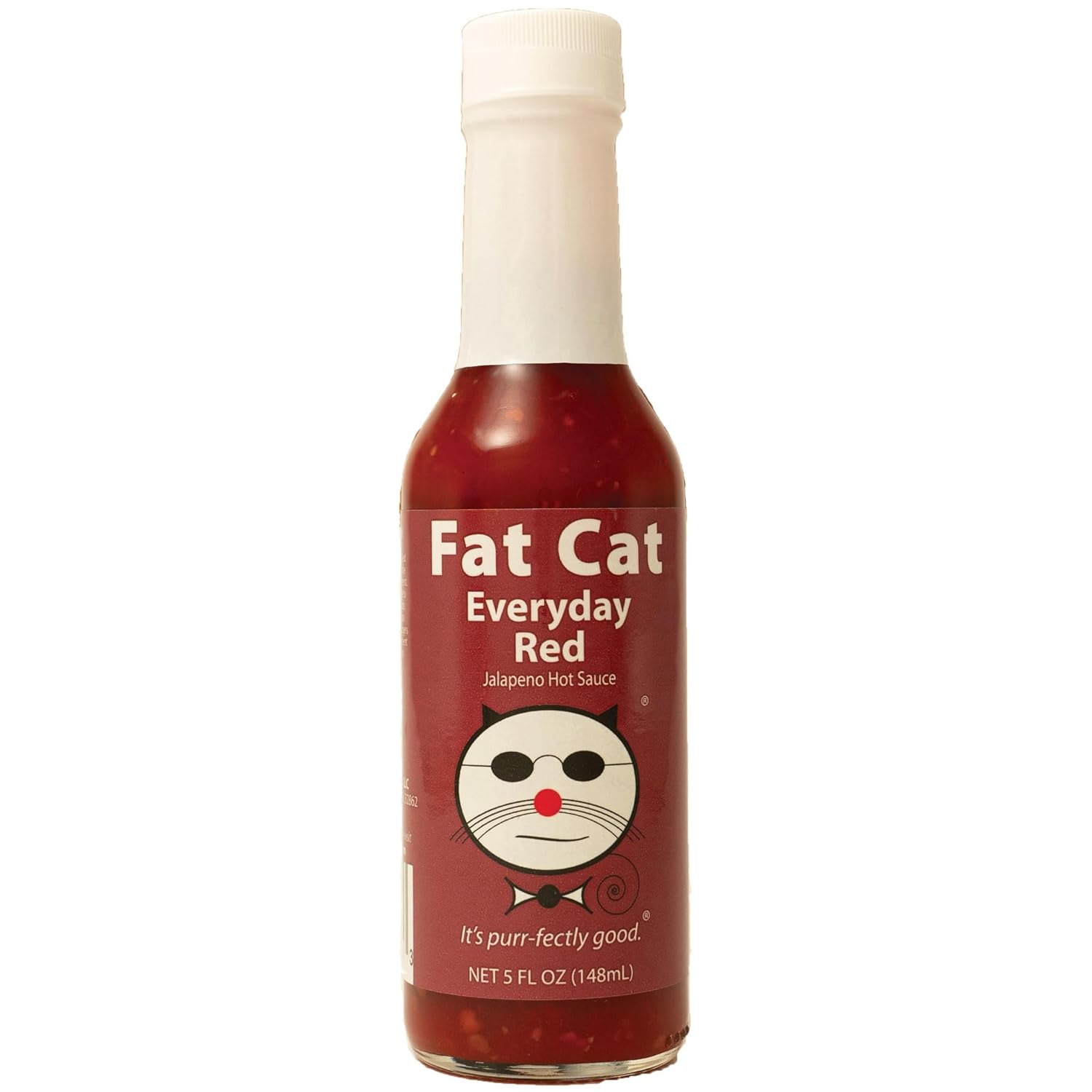 Fat Cat Gourmet – Salsa picante de pimienta roja jalapeña diaria  Todo natural  Sabrosa, fresca y versátil  Mejora los alimentos cotidianos  Calor