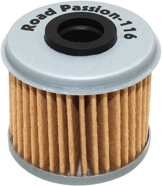 Road Passion Filtro de aceite de alto rendimiento para HONDA TRX450R 450 06-09 2012 TRX450 R 444 04-05 TRX450ER 450 06-09 12-14 (paquete de 5)