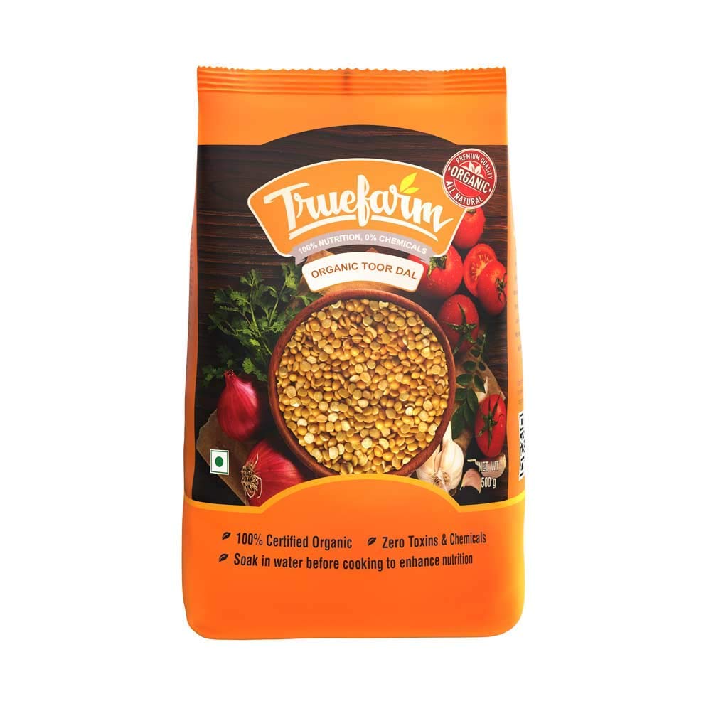 Toor Dal orgánico (17.64 oz)