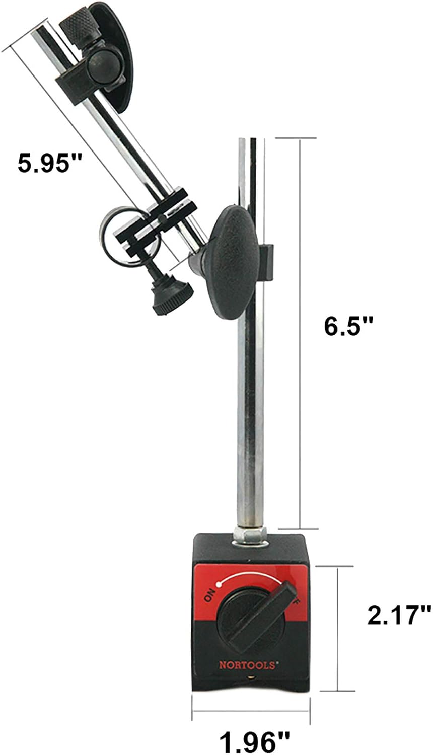 Nortools Base magnética con ajuste fino en caja fuerte