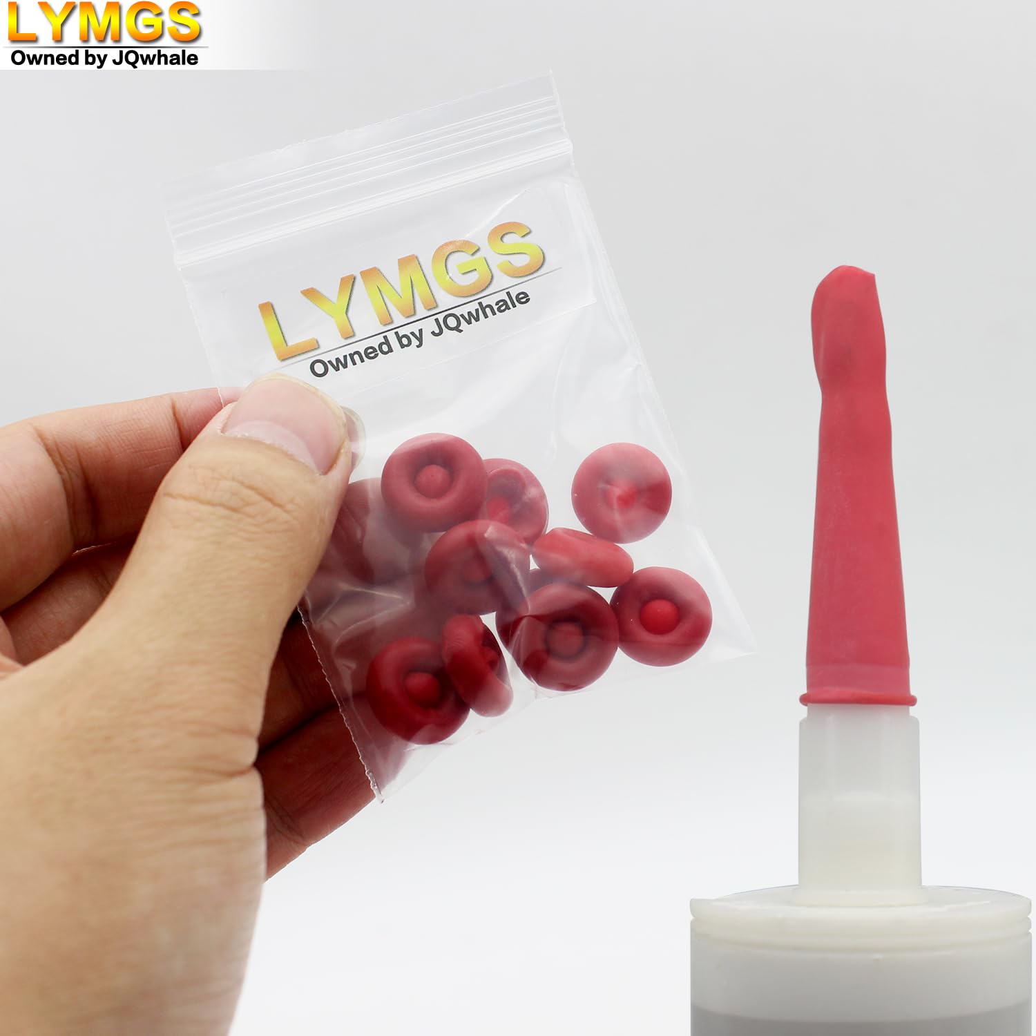 LYMGS Tapones de sellado de látex de tubo de calafateo de ajuste universal, sellador de cubierta para sellar y preservar el tubo de calafateo