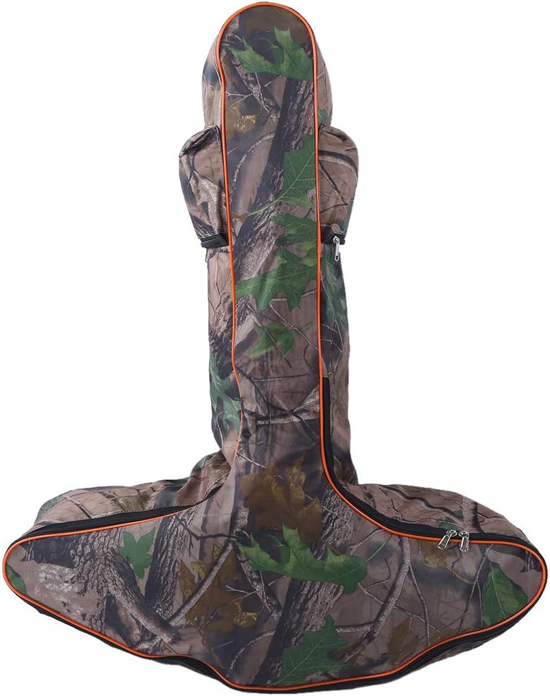 Qiilu Bolsa de ballesta Excalibur Bolsa de ballesta de camuflaje Ballesta Bolsa de almacenamiento de tela de buey en forma de T Bolsa de arco