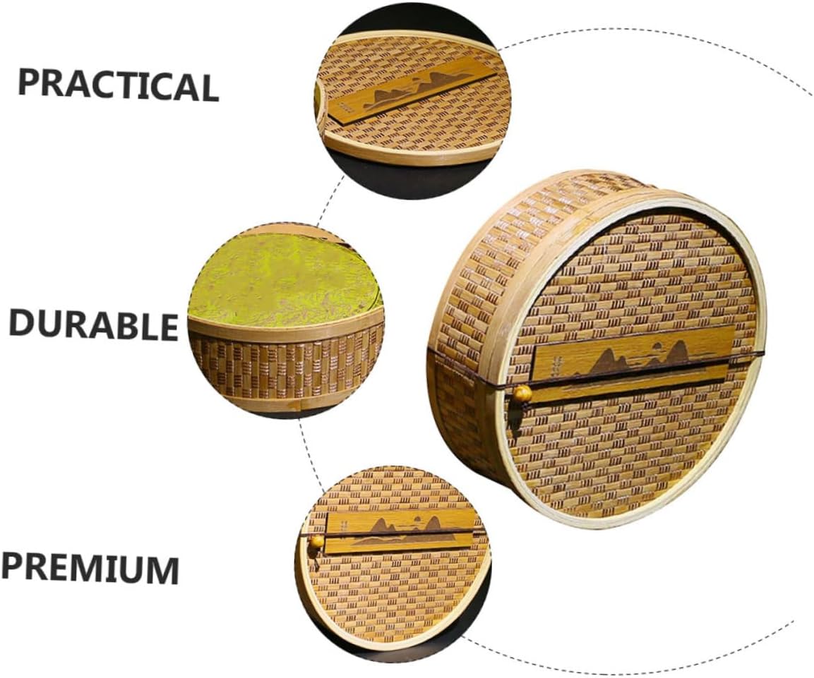 Caja de pastel de té, soporte de madera para bolsitas de té, organizador de hojas de té, estuche para alimentos secos, soporte de madera,