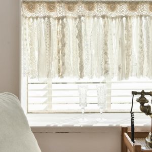 Cenefas de cocina de encaje para ventanas, cortinas bohemias de ganchillo cortas a mano, cortinas vintage para baño, sala de estar, rústico, Cenefas de cocina de encaje para ventanas, cortinas bohemias de ganchillo cortas a mano, cortinas vintage para baño, sala de estar, rústico,