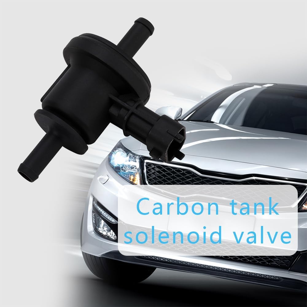 Solenoide de válvula de purga de bote de vapor, válvula de purga de vapor apta para Hyundai Accent Elantra Genesis Equus Kia Rio Rio5 Soul Purge