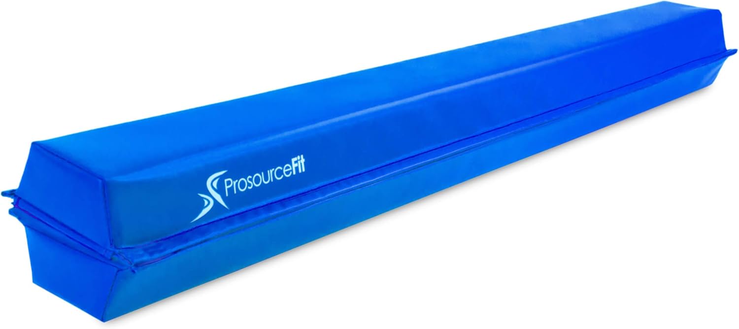 ProsourceFit – Viga de equilibrio de gimnasia para niños, haz plegable firme de 9 pies de largo con superficie antideslizante de 4 pulgadas de ancho