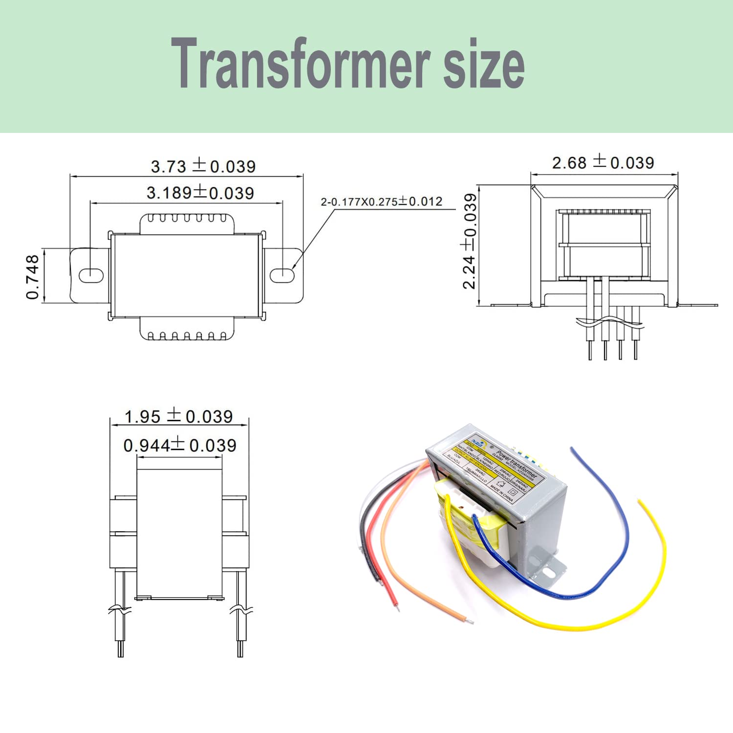 Transformador de control 40VA, primario 120, 208, 240V secundario 24V, para Rheem 46-101905-01, PF42440 44504 4031F, termostato, adaptador de
