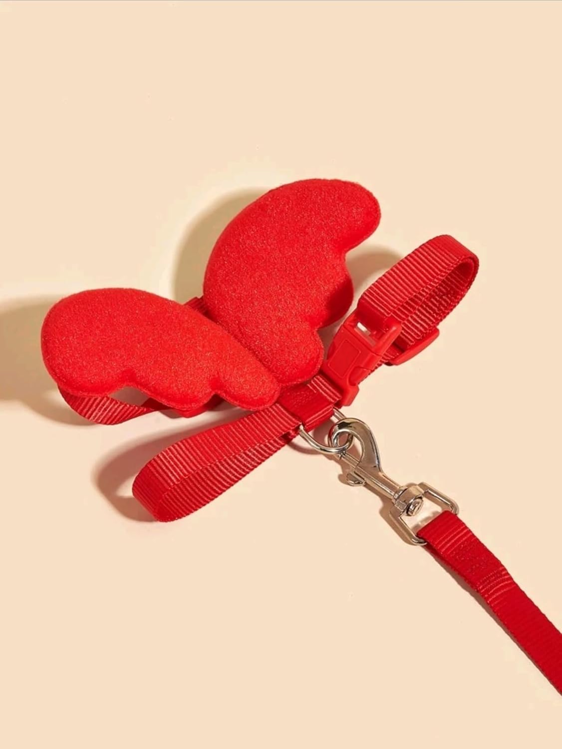 Accesorios para mascotas, correas a juego, juego de arnés de alas de ángel. Gatos, perros, conejos, hámsteres. Chaleco de malla ajustable con correa
