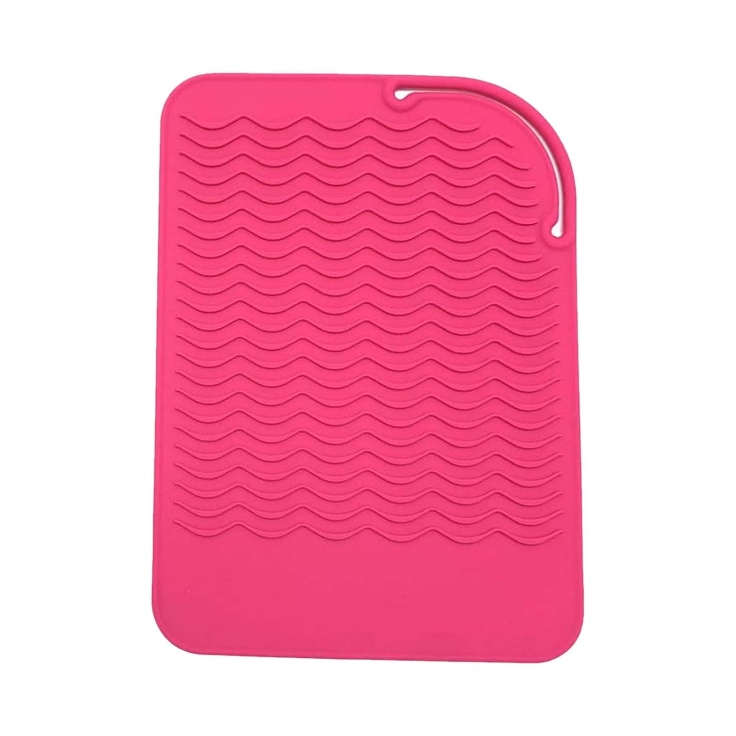 Almohadillas de aislamiento térmico de silicona para enderezadora de cabello, rizador, planchas planas y estera de viaje y herramientas de peinado