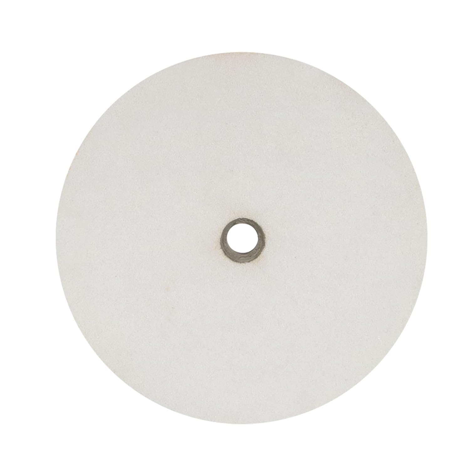 Muela abrasiva de 8 pulgadas de óxido de aluminio blanco, molinillo de banco de 1 pulgada de grosor de 58 pulgadas, grano 100