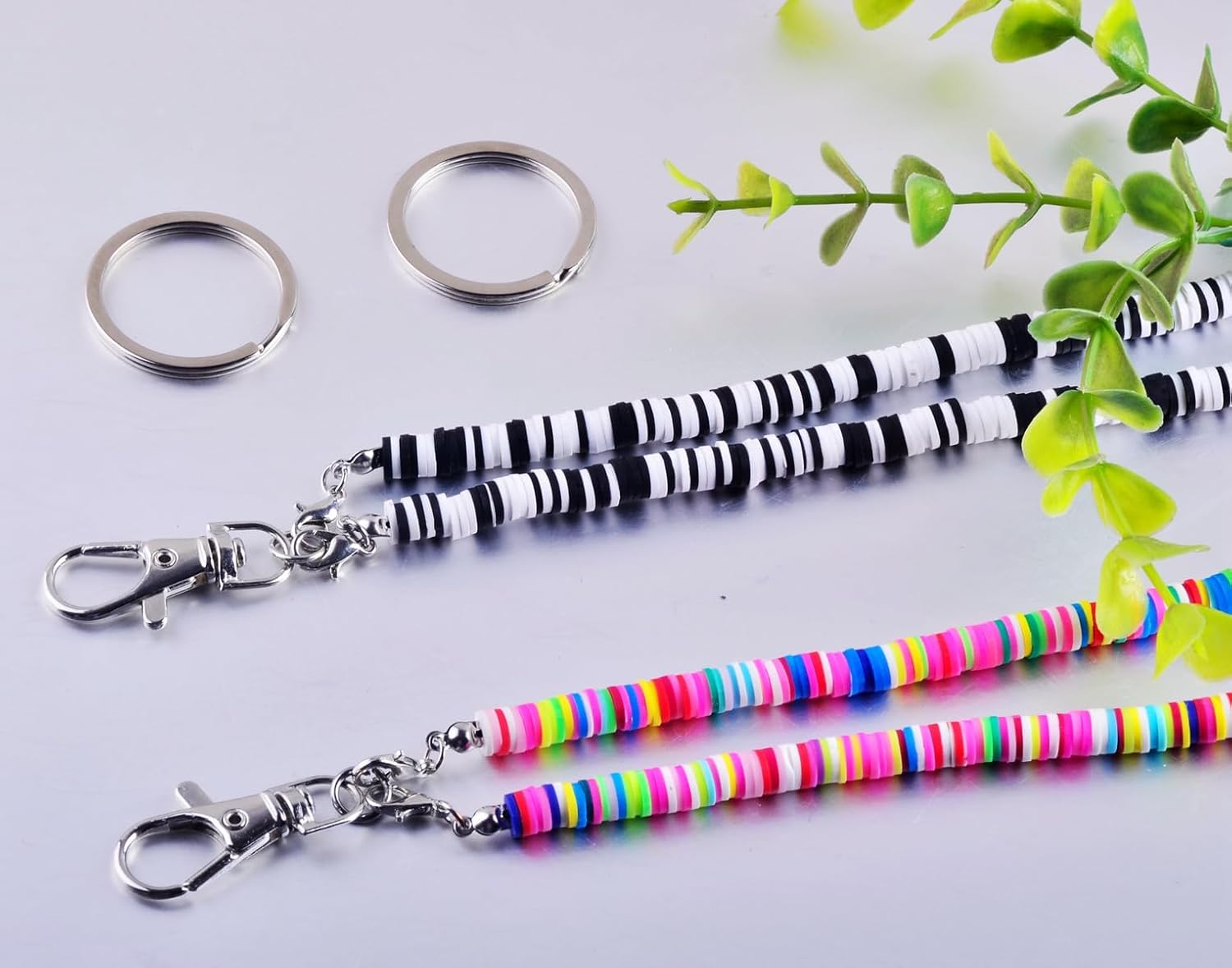 2 cordones para insignias de identificación, llaves, crucero, tarjetero, lindo para mujeres, hombres, profesores, niños, portátil, retráctil,