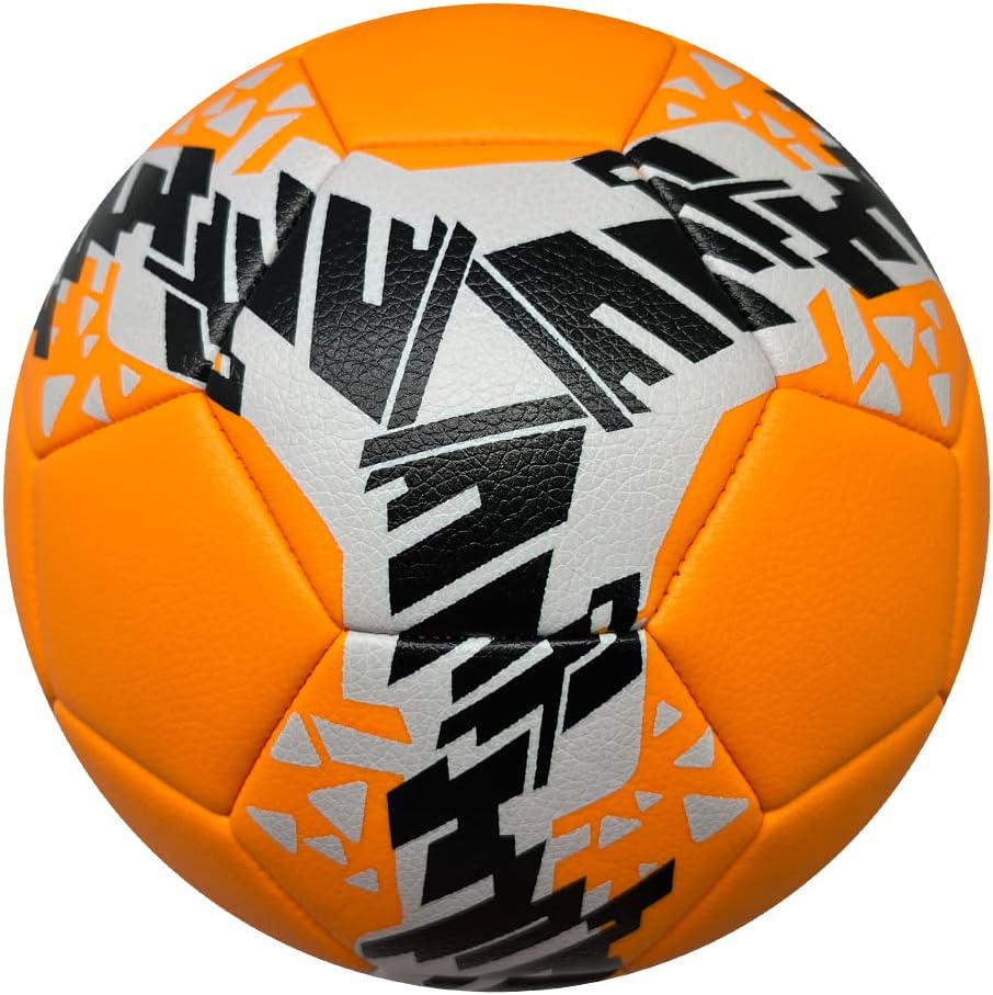 Balón de fútbol de tamaño oficial, pelota de entrenamiento de tamaño 5 para niñas, niños, jóvenes, adolescentes, adultos, cosida a máquina para