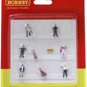 Hornby OO calibre de trabajadores 176 escala figuras miniatura para modelos diseños de tren R7117 Hornby OO calibre de trabajadores 176 escala figuras miniatura para modelos diseños de tren R7117