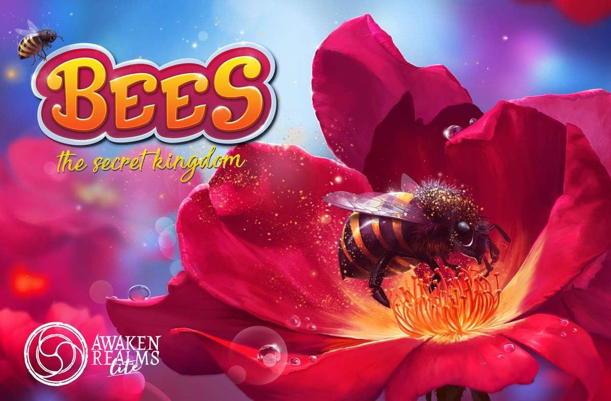 Van Ryder Games Bees The Secret Kingdom – Juego de cartas para 2-6 jugadores – Juegos de cartas para la familia 20 minutos de juego – Juegos para la