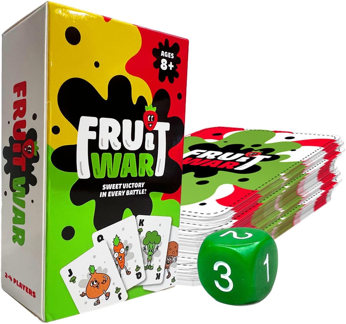 Blakruut Juegos Fruit War, un juego familiar que es un giro en el clásico Game of War, con juego más rápido, batallas intensas y divertidos diseños