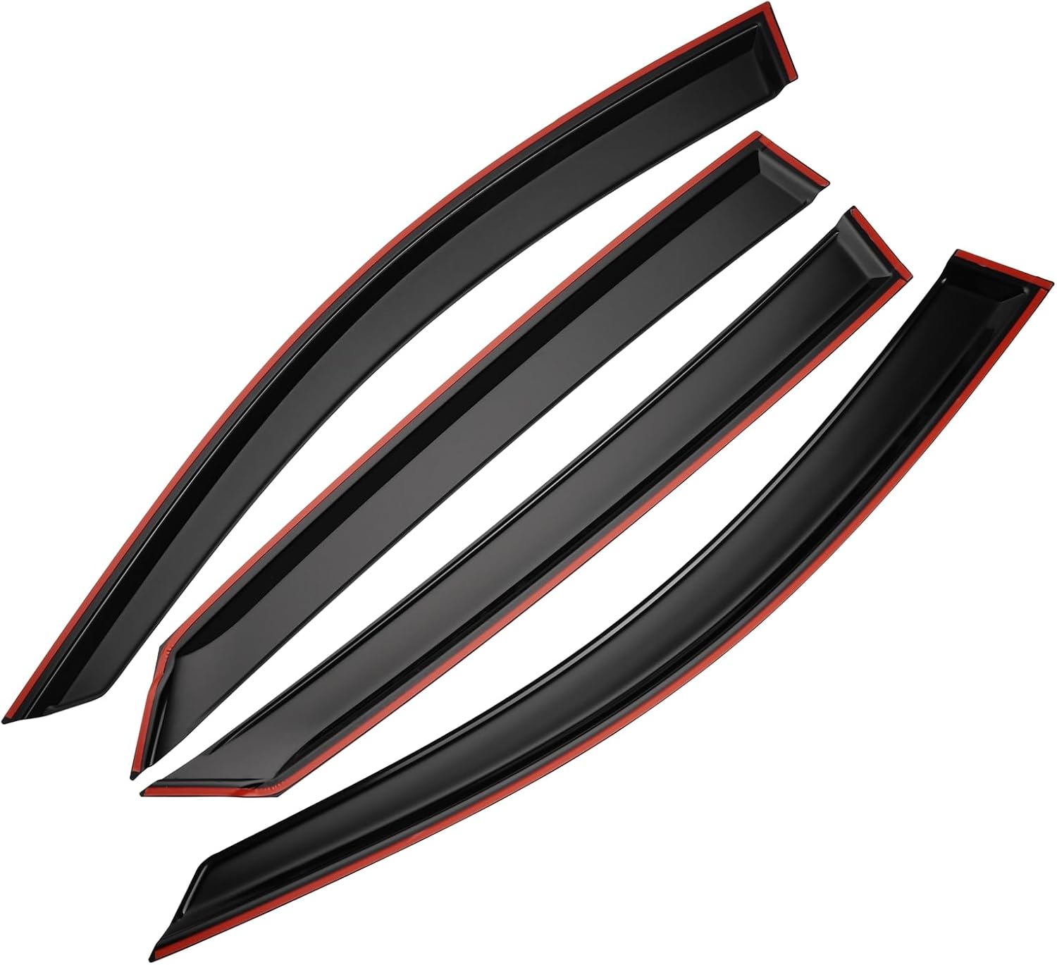 Arokzn 4 deflectores de protección contra la lluvia para ventana lateral con cinta adhesiva diseñados para Buick Envision 2021-2023, protector de