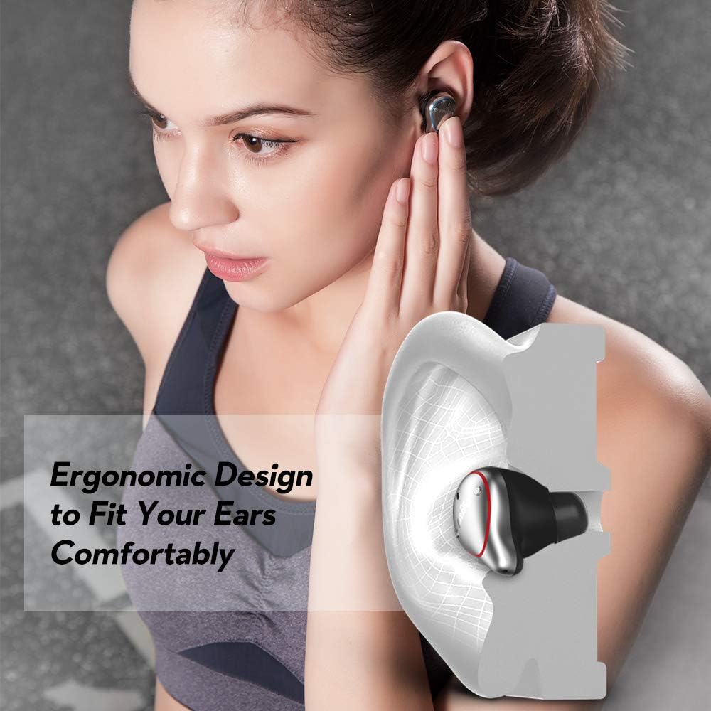 MIFO O5 Plus Gen 2 Versión actualizada 2022 auriculares inalámbricos Bluetooth 5.0 con funda de carga de 2600 mAh, auriculares inalámbricos de