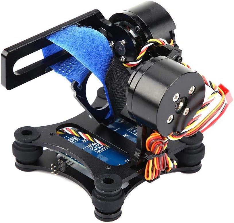 Gimbal de cámara RC Dron, tablero de cardán sin escobillas de metal BGC 2.2 para 33+ 4 cámaras RC Drone Quadcopter accesorio de pieza de componente