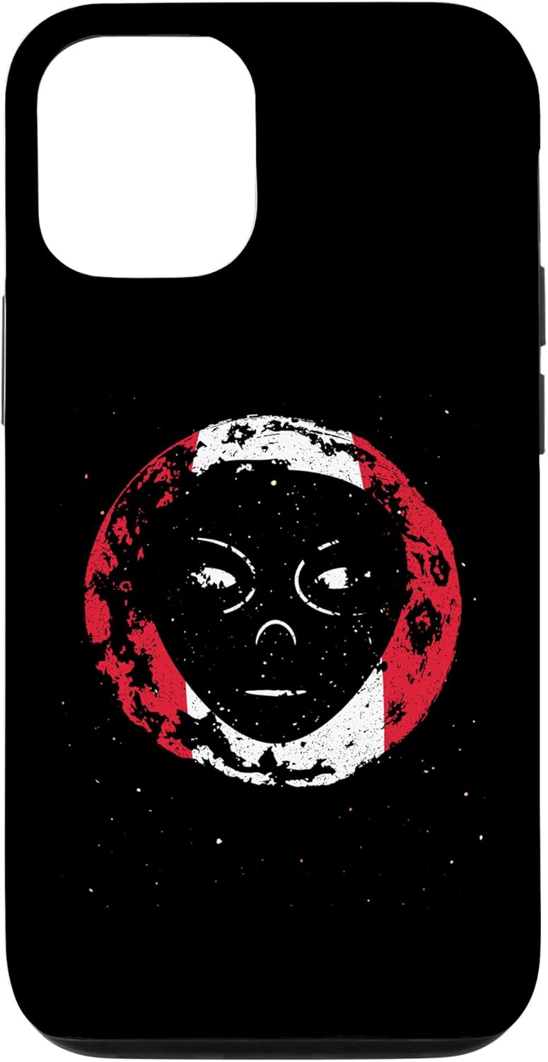 iPhone 13 Pro Alien from Peru in Space Funny Alien Believer Peruvian Case