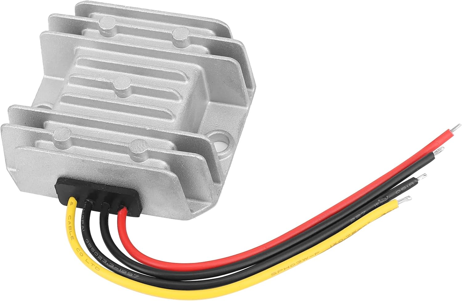 DROK Boost Buck Convertidor de 9V-36V a 12V 3A 36W carcasa de aluminio impermeable auto elevador regulador de voltaje 12V V Transformador de voltios