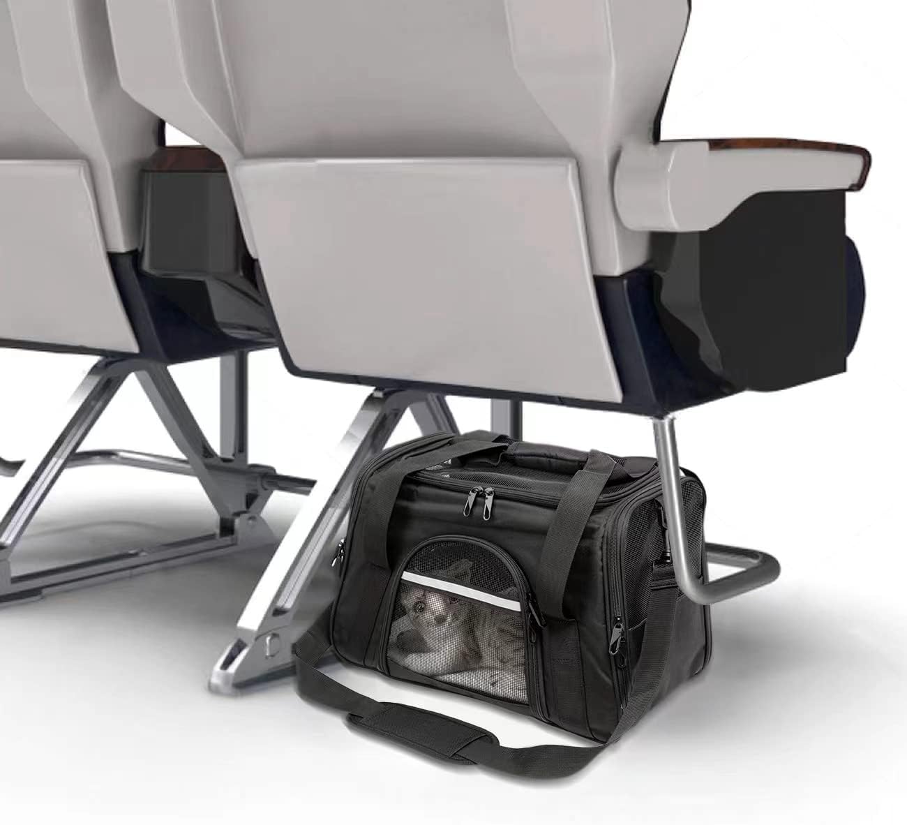 Transportador para perros medianos, bolsa de transporte para perros pequeños, transportador de gatos para gatos medianos, transportador de mascotas