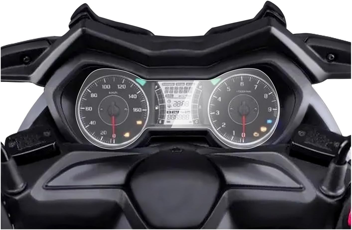 LAHTI Dashboard Screen Protector For Yam&aha XMAX X Max X-MAX 125 300 400 2017-2023 Motorcycle Scratch Cluster Screen Protection Film Protector
