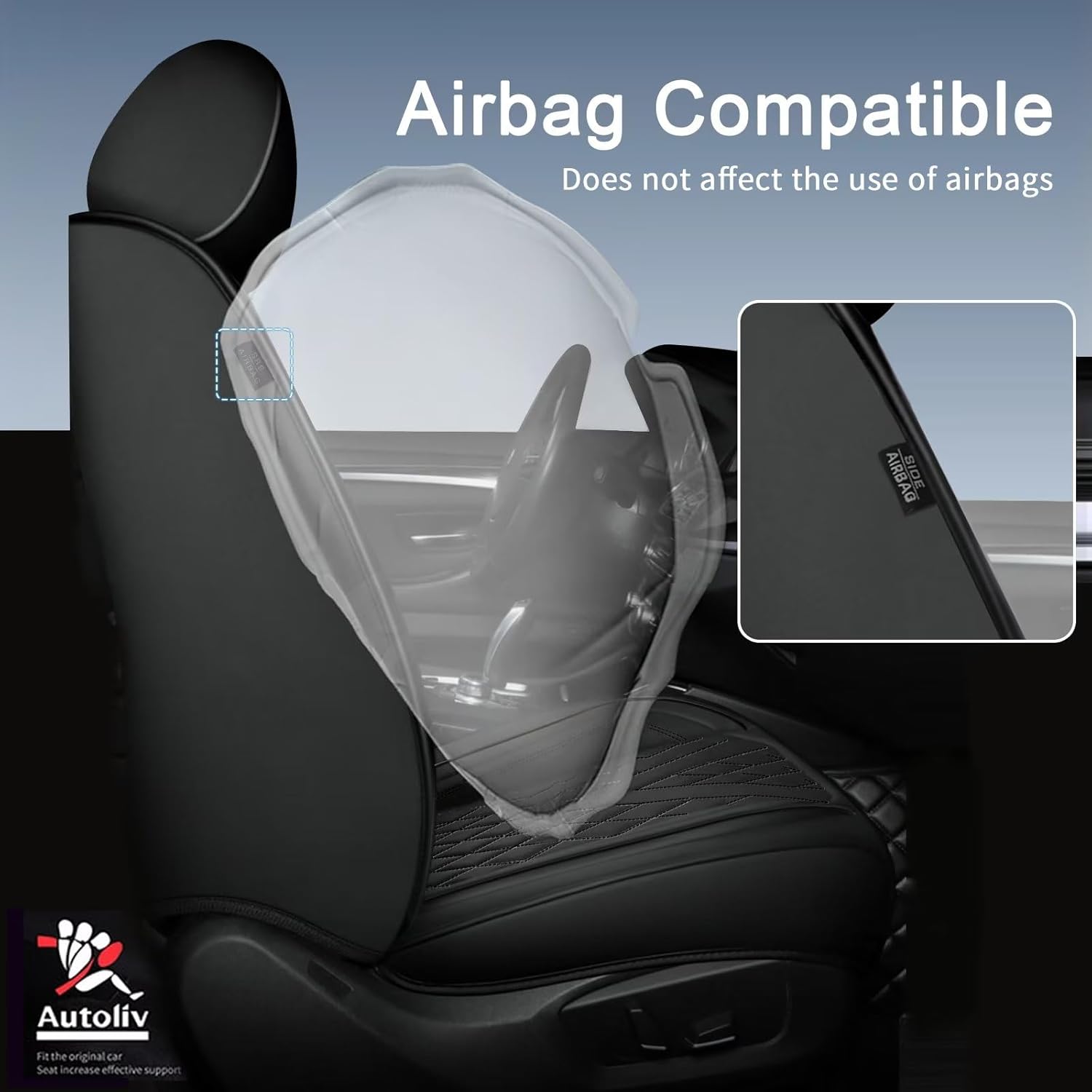 Juego completo de fundas de asiento de automóvil para Chevrolet Trailblazer 2021-2024, piel sintética para Chevy Trailblazer, cojín de asiento de 2