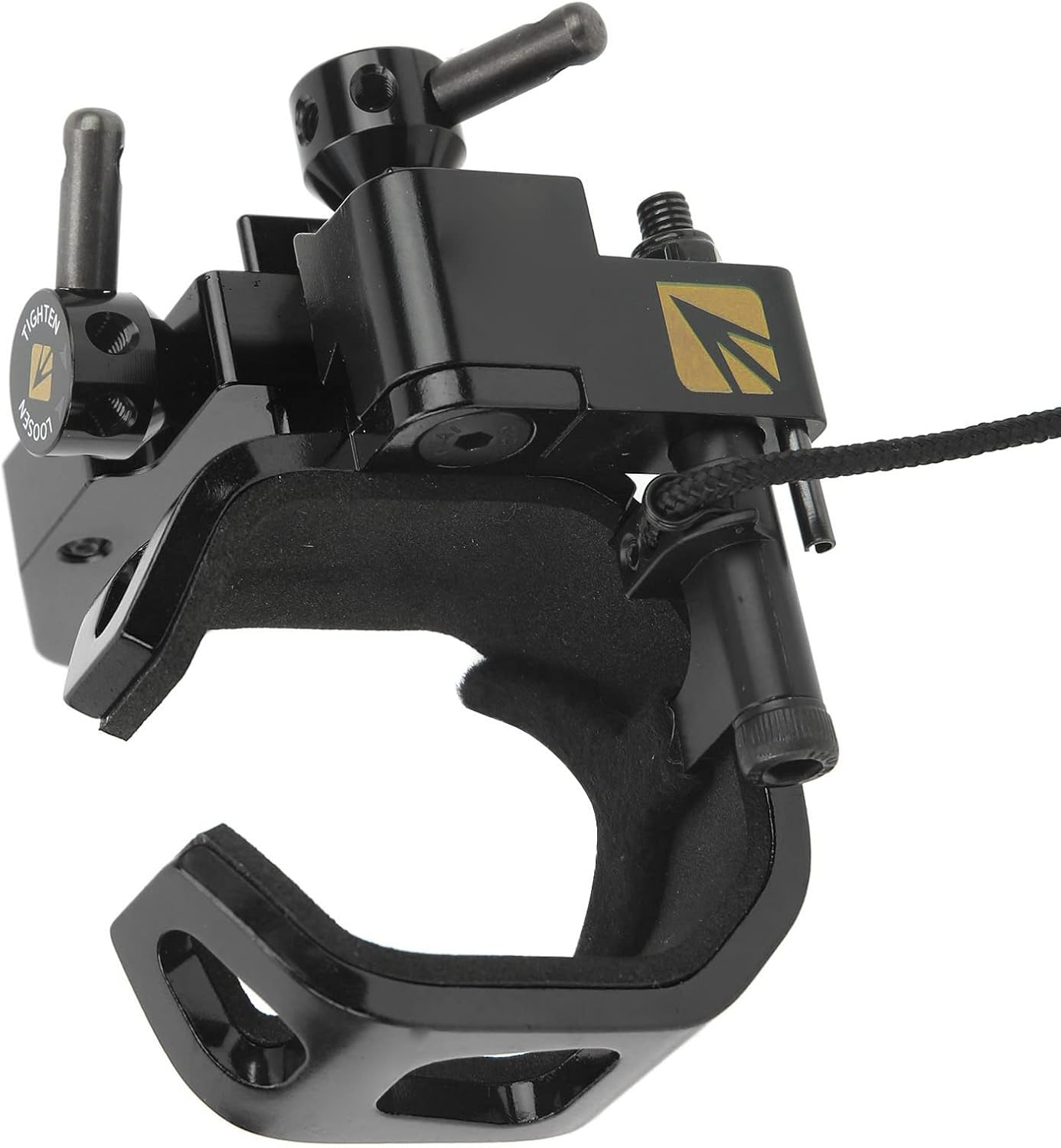 Jeanoko Smackdown Click Rest, Clear Scale Smackdown Lockup Click Arrow Rest – Accesorio de tiro con arco para campo de tiro con arco