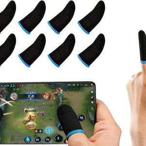 GENDA PUBG – Fundas para dedos de teléfono móvil para juegos, guantes transpirables antisudor para juegos, mangas para pulgares, juegos móviles, GENDA PUBG – Fundas para dedos de teléfono móvil para juegos, guantes transpirables antisudor para juegos, mangas para pulgares, juegos móviles,