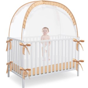 Tienda de campaña desplegable para cuna de bebé, tienda de seguridad para evitar que el niño se suba, toldo contra caídas y mordeduras, malla con Tienda de campaña desplegable para cuna de bebé, tienda de seguridad para evitar que el niño se suba, toldo contra caídas y mordeduras, malla con