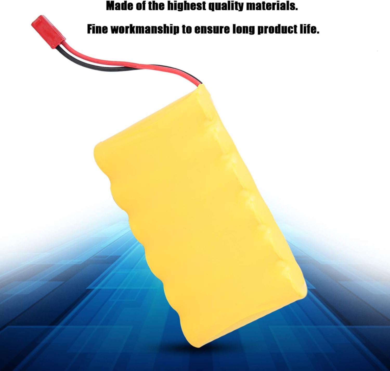 Jerys Batería de coche de RC, 7.2V 400MAH 2PCS RC accesorios del coche para al aire libre