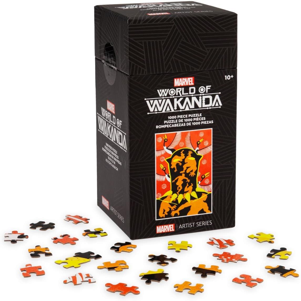 Marvel Black Panther World of Wakanda Puzzle – Serie de artistas