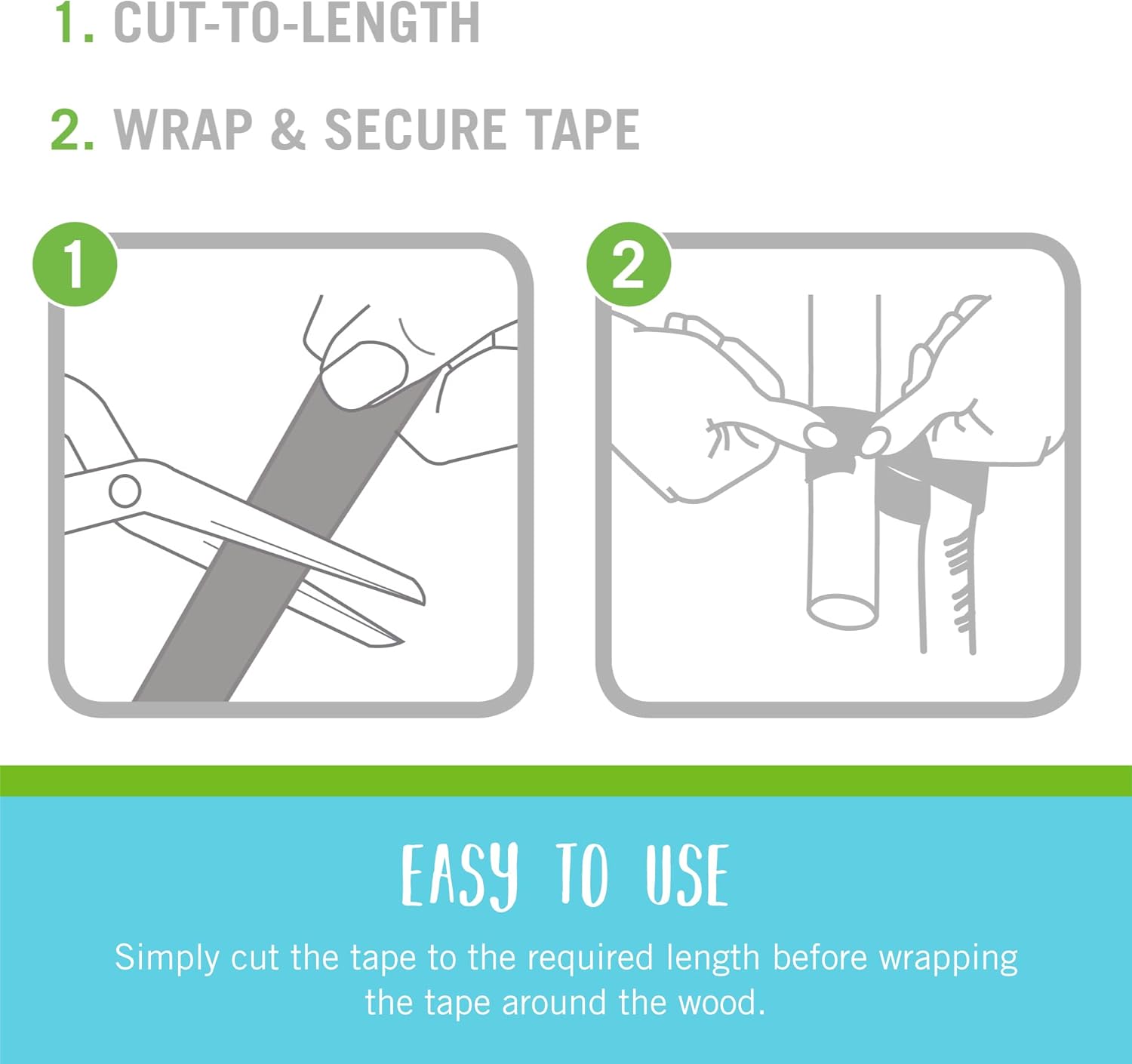 VELCRO Brand ONE-WRAP Ties  Soportes para árboles y plantas para un crecimiento efectivo  Los fuertes agarres de jardinería son reutilizables y