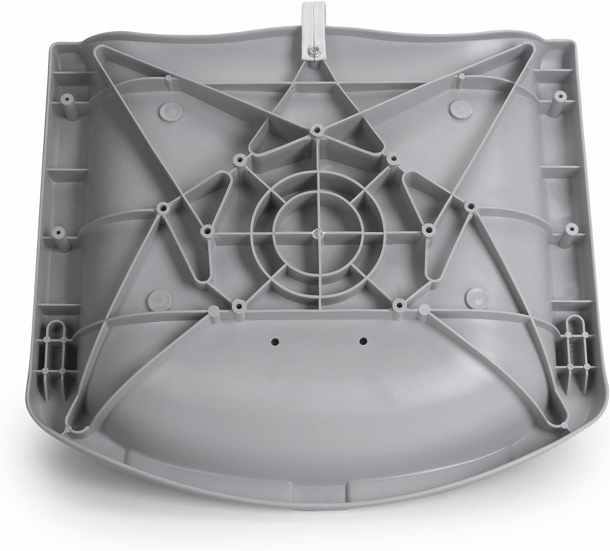 Asiento deportivo prémium para barcos de pesca, color gris y blanco