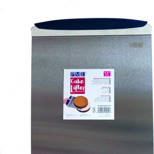 PME Levantador de pasteles de acero inoxidable de 12 pulgadas, estándar, plateado PME Levantador de pasteles de acero inoxidable de 12 pulgadas, estándar, plateado