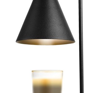 Lámpara calentadora de velas regulable, se adapta a tarros grandes, linterna eléctrica de metal para velas perfumadas, ajuste universal para fusión Lámpara calentadora de velas regulable, se adapta a tarros grandes, linterna eléctrica de metal para velas perfumadas, ajuste universal para fusión