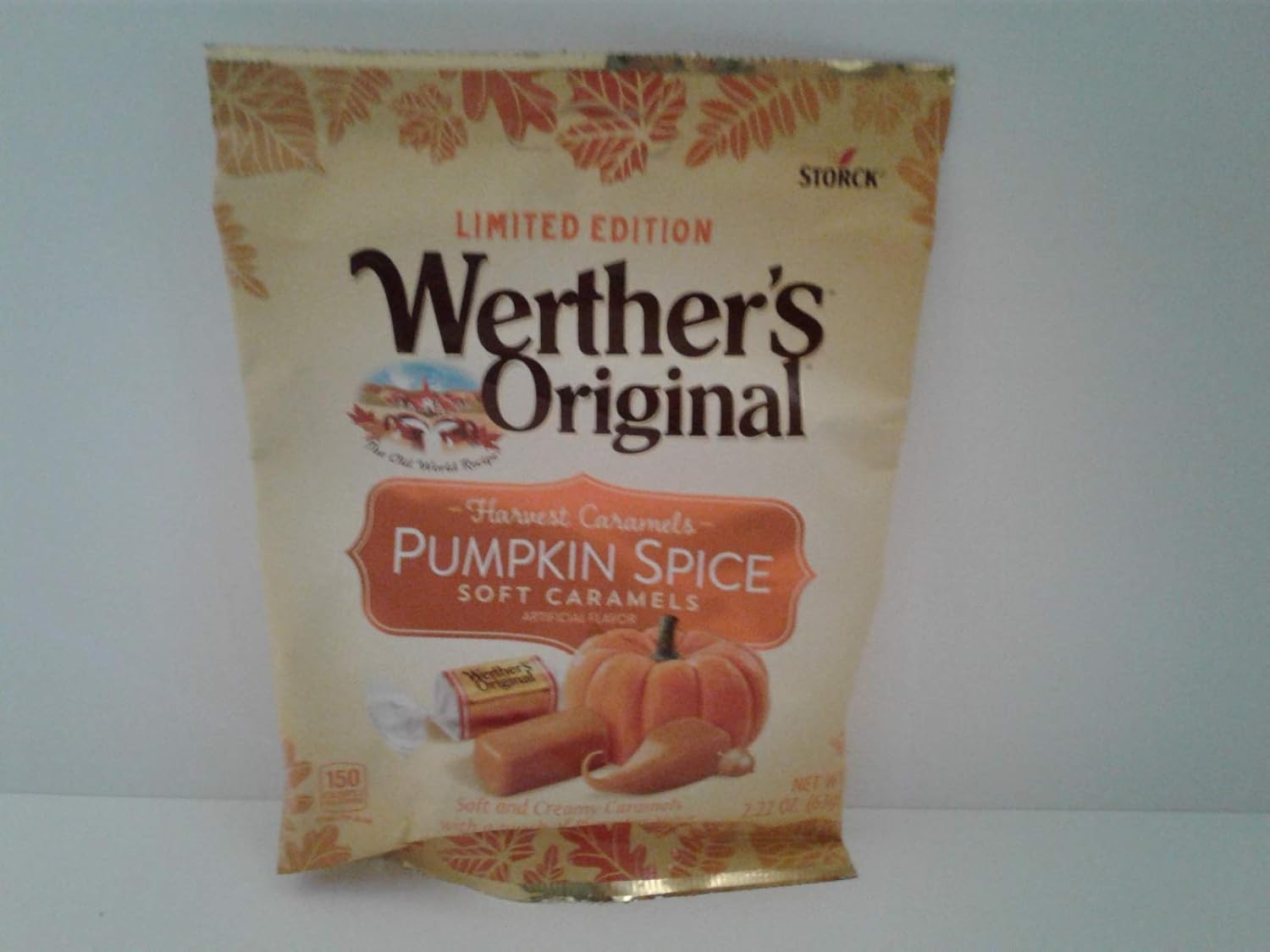 Werthers Caramelos suaves con especias de calabaza