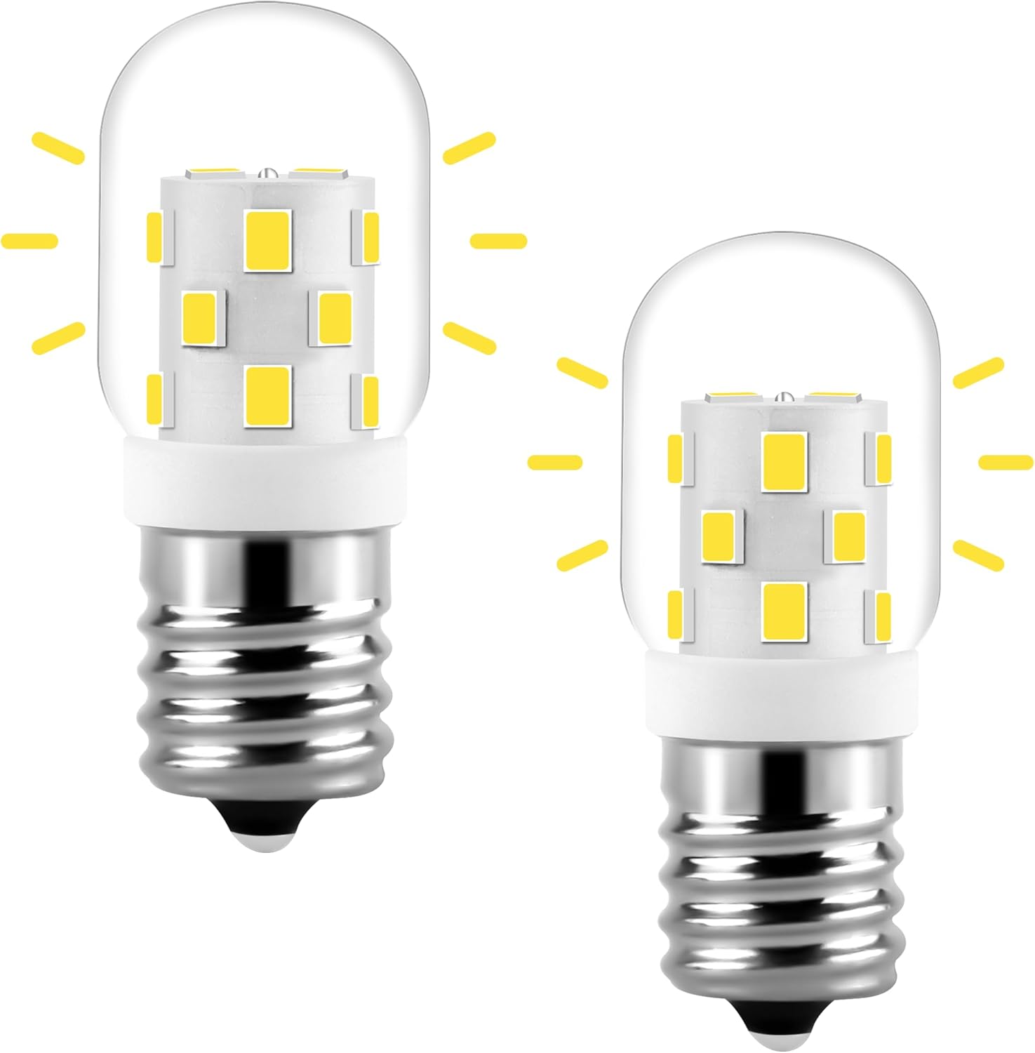 AMI PARTS Bombilla LED E17 de 3 W, 380 LM, 6000 K, luz blanca diurna, 8206232A, bombilla incandescente de 40 W, equivalente a bombillas para