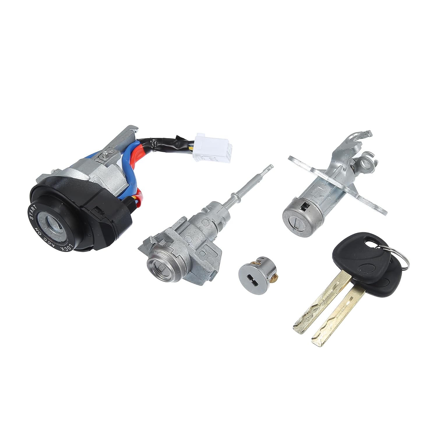 NO.81900-C1B0081970-C1A00  Interruptor de encendido interiorde coche, cerradura de puerta, cerradura de maletero, kit de cerradura de guantera para