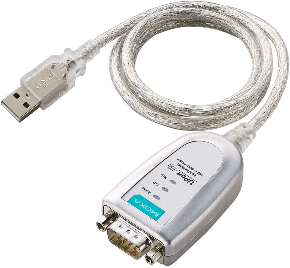 Moxa UPort 1150 USB a 1 puerto RS-232422485 convertidor de serie, 921,6 Kbps, 15 KV protección ESD