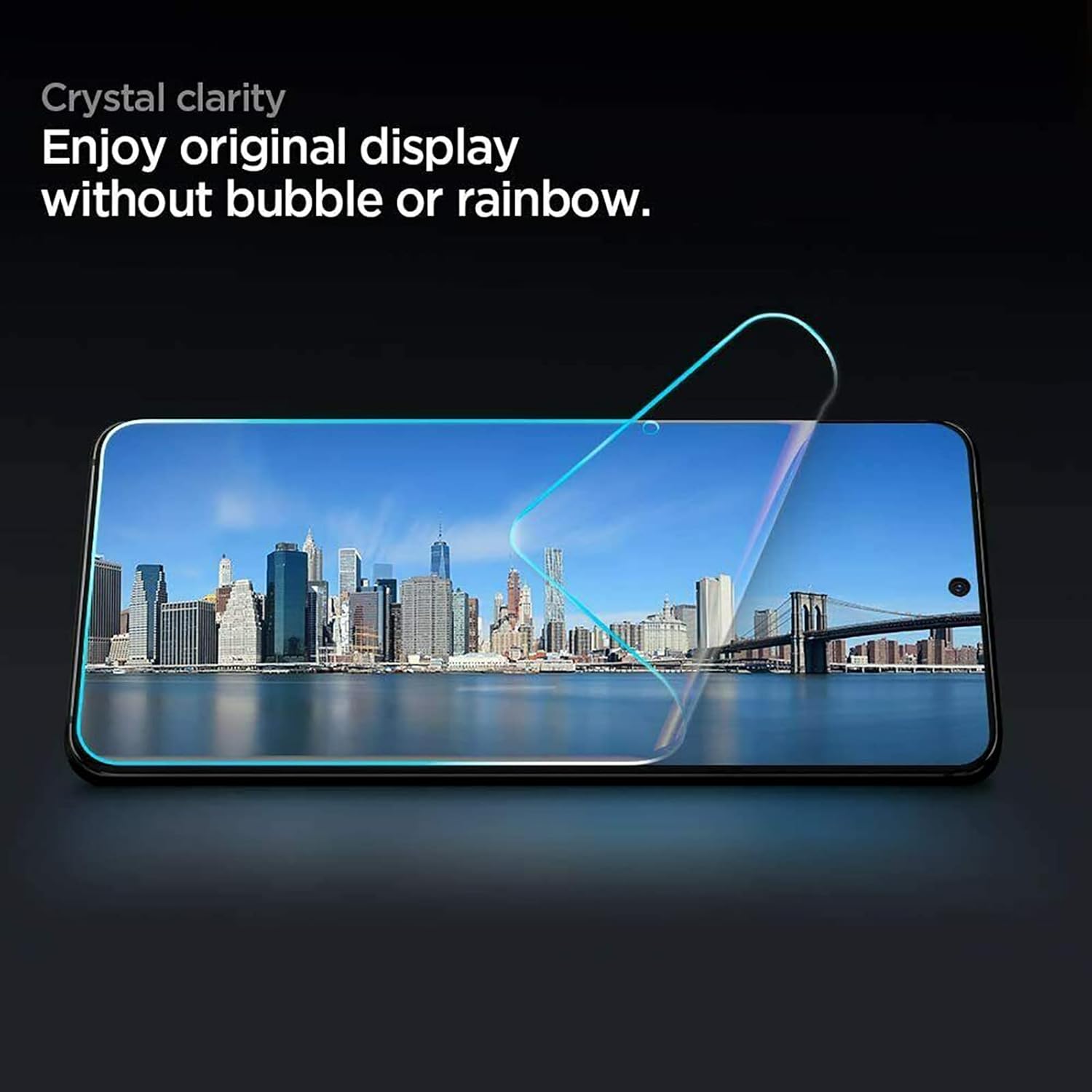 Paquete de 3 protectores de pantalla de hidrogel con herramienta de fácil instalación para Samsung Galaxy S8 Película protectora de TPU suave