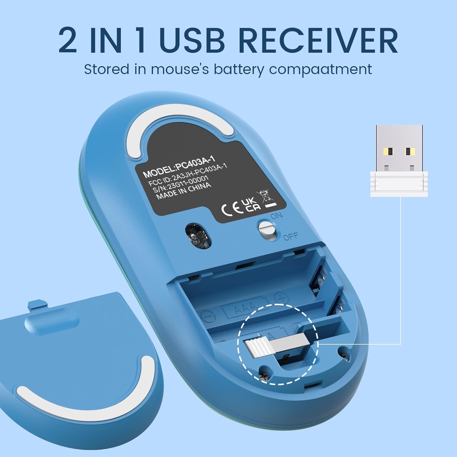 LIZRROT – Teclado y mouse inalámbricos, teclado y mouse combinados, teclado colorido de tamaño completo con teclas redondas, bonito mouse de 2.4 G