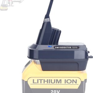 Epowon V7 V8 – Adaptador de batería compatible con batería Dewalt de 20 V a repuesto para batería V7, funciona con todos los convertidores de vacío Epowon V7 V8 – Adaptador de batería compatible con batería Dewalt de 20 V a repuesto para batería V7, funciona con todos los convertidores de vacío