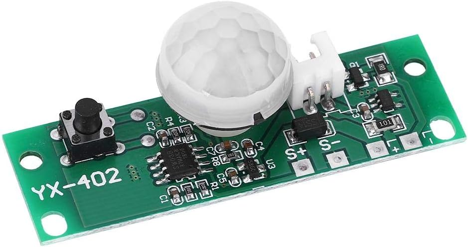 Placa de circuito de lámpara solar de 3.7 V Sensor humano infrarrojo inducción luz nocturna luz de pared Control Sensor controlador Junta