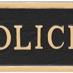 Montague Metal Products Letrero de placa de declaración de “No Soliciting State” de 11″ x 2.75″ – NegroOro Montague Metal Products Letrero de placa de declaración de “No Soliciting State” de 11″ x 2.75″ – NegroOro