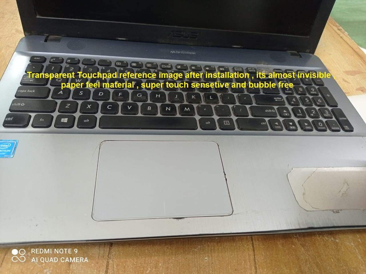 Ecomaholics – Protector de trackpad para computadora portátil CHUWI GemiBook X, 15.6 pulgadas FHD con acabado mate transparente, antiarañazos,