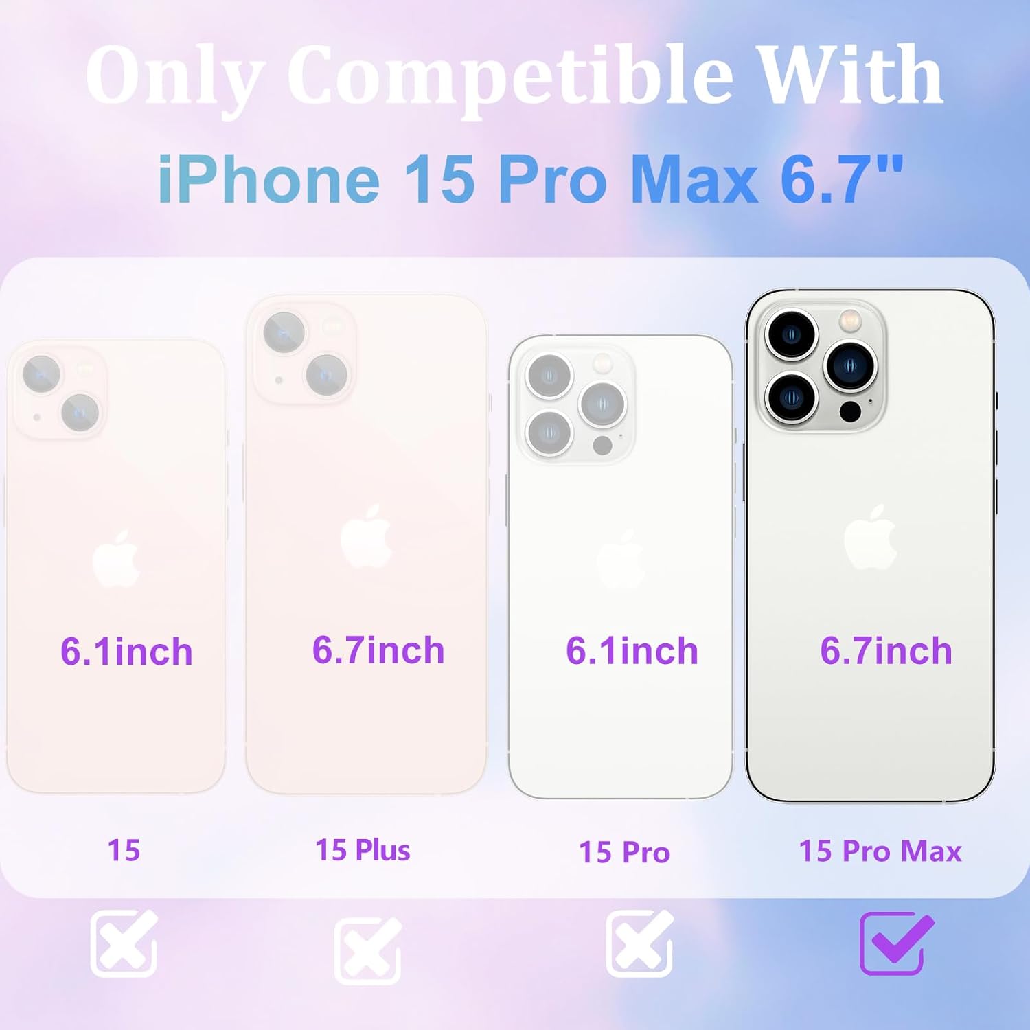 Jowhep Funda para iPhone 15 Pro Max, diseño de cinta musical retro femenina para niñas, niños, adolescentes, mujeres, funda divertida, única,