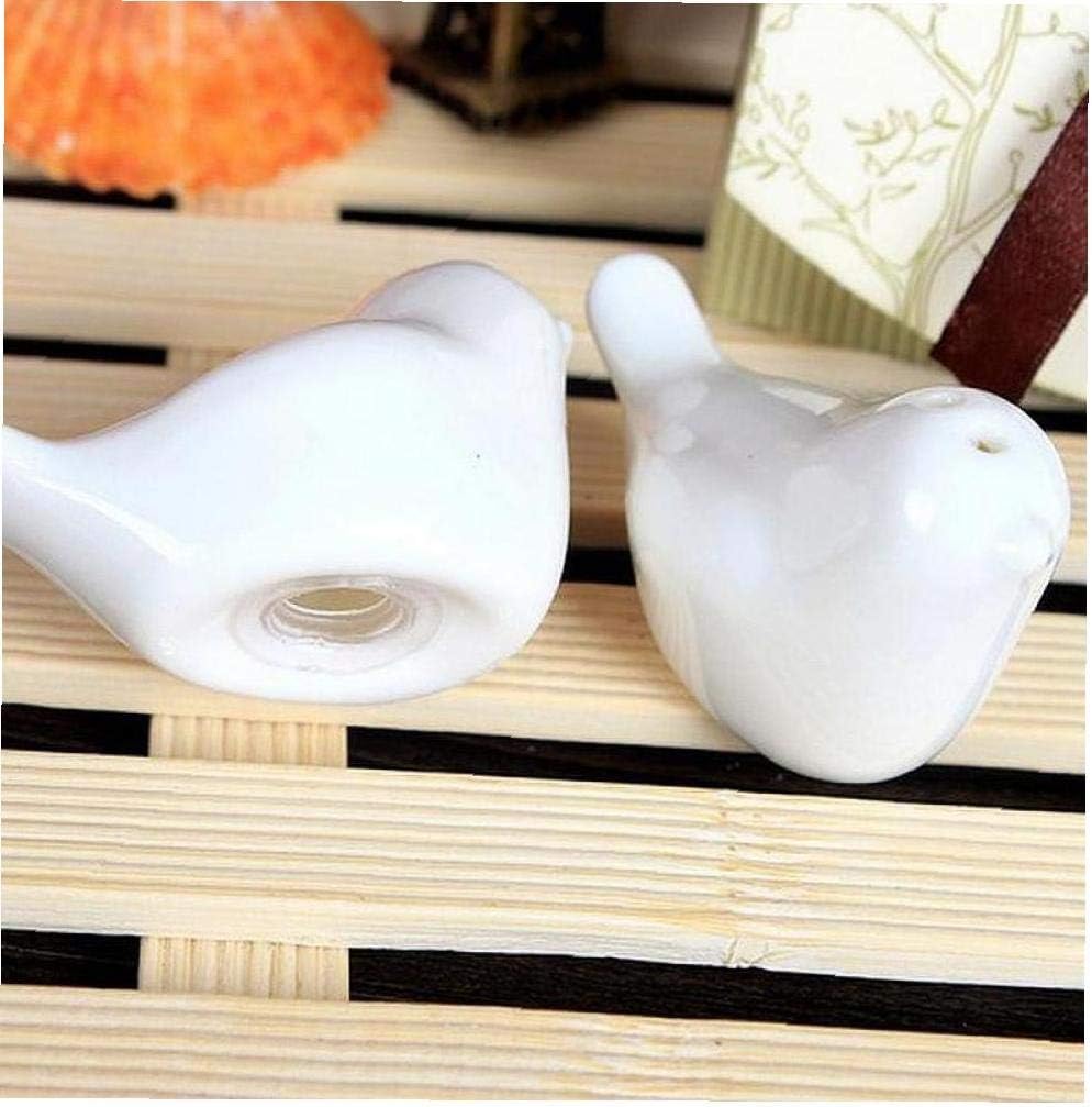 Love Bird – Recipiente de cerámica para condimentos, salero, pimentero, utensilios de cocina, 2 unidades