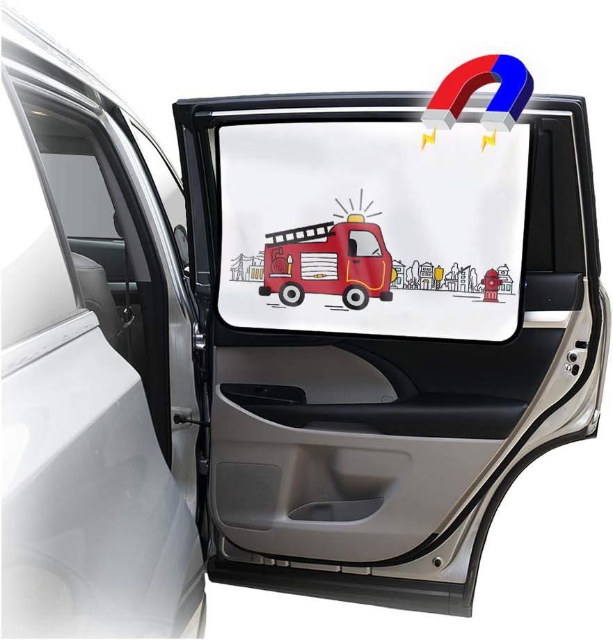 ggomaART – Cortina parasol magnética universal para ventana lateral de automóvil, para bebés y niños